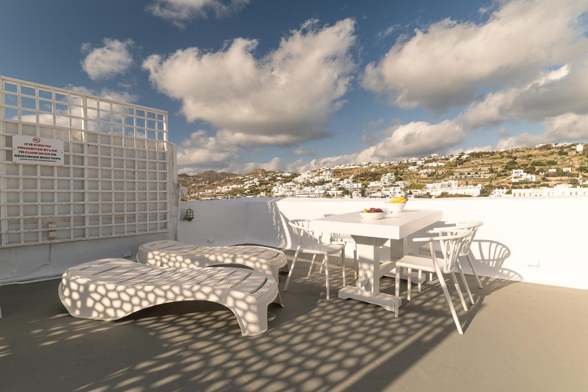 Elpis Mykonos Apartments - Mykonos Town Delos Port Extérieur photo